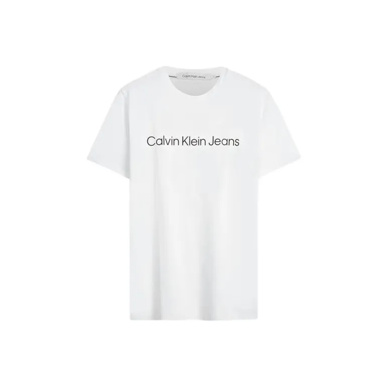 CALVIN KLEIN T Shirt Men's Moon White-0