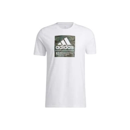 Adidas Free Shipping With AdiClub Camo Box Graphic Tee