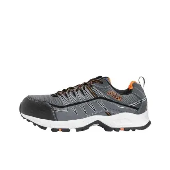 FILA Memory All Terrain Peak Low Top Trekking Shoes Men's Black Gray Color