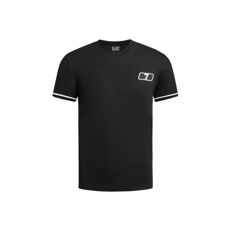 EMPORIO ARMANI EA7 SS24 T Shirt Men's Black-0