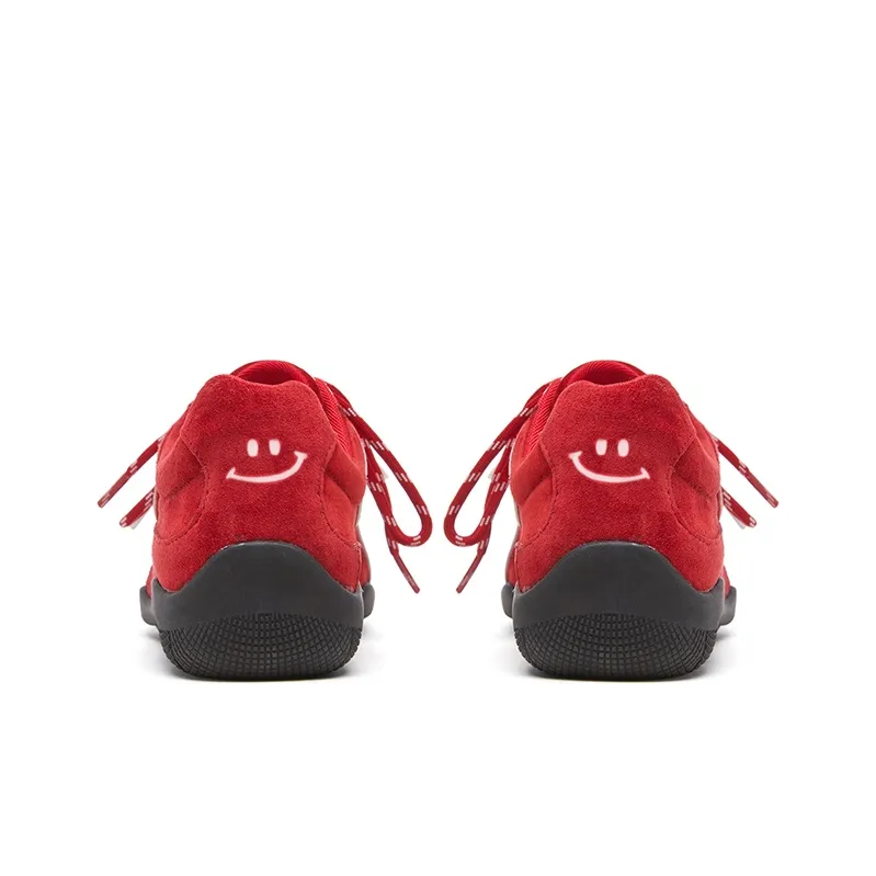 BENZI Slip Resistant Breathable Lightweight Low Top Casual Shoes Women's Apple Red-3