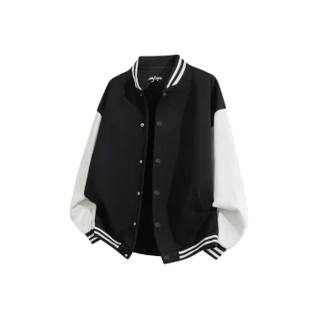 MJ STYLE Long Sleeved Baseball Jacket Unisex