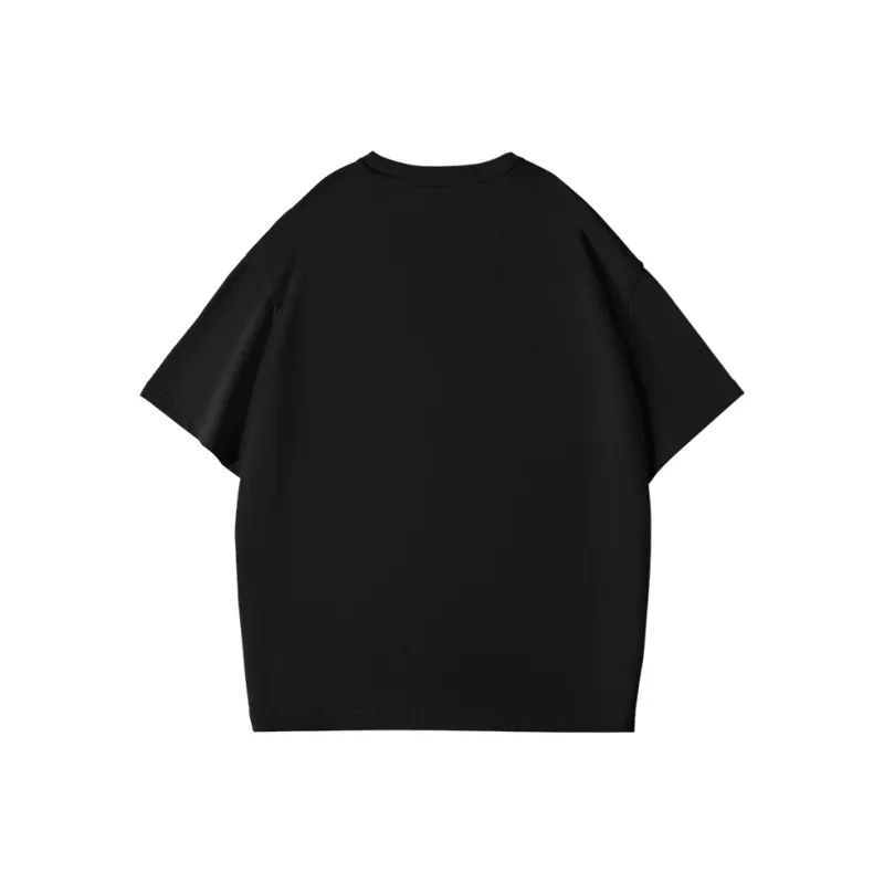 Cotton Gene Drop Shoulder Sleeve T Shirt Women's-1