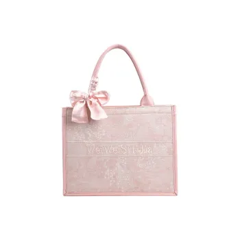 TTaG．baG Canvas Bag Shoulder Bags Regular Women's Gray/Pink