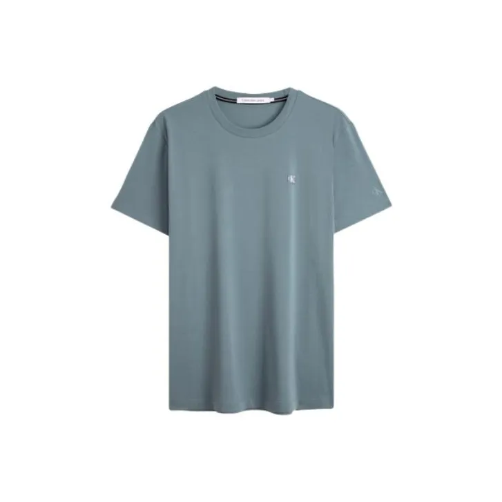 CALVIN KLEIN T Shirt Men's Gray Green-0