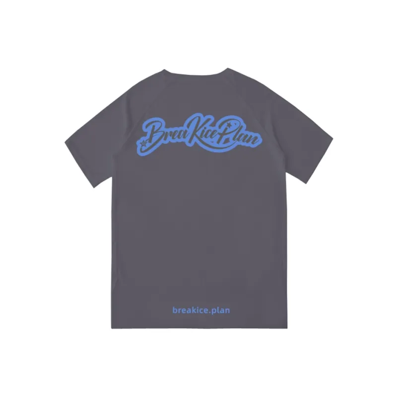 BKCXZICE Raglan Sleeve Loose Fit Short Sleeved Training T Shirt Unisex-3