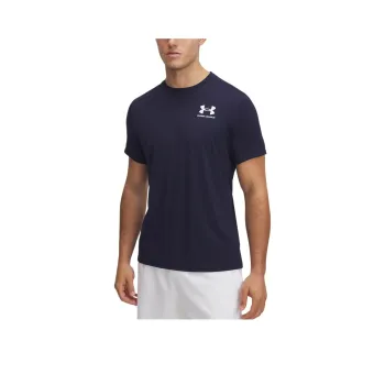 Under Armour HeatGear T Shirt Men's Midnight Marine Blue/White