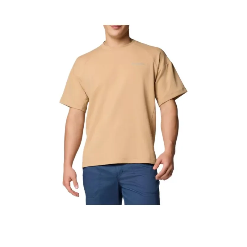 Columbia Men's Granite Point™ Knit Short Sleeve Crew T-Shirt Men's Brown-0
