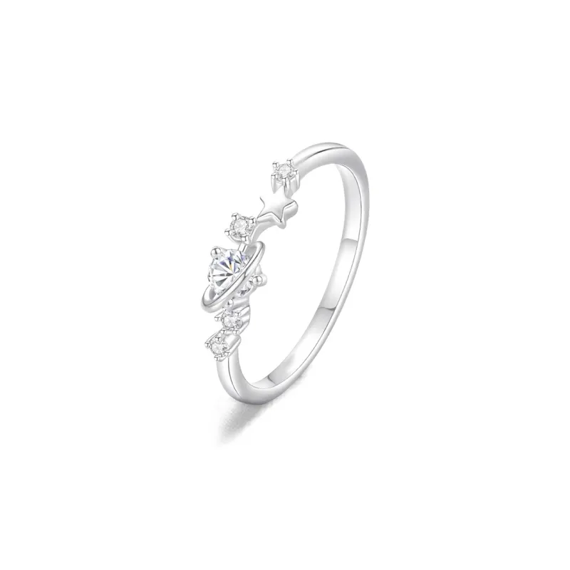 FORCHI 999 Fine Silver Rings Unisex-5