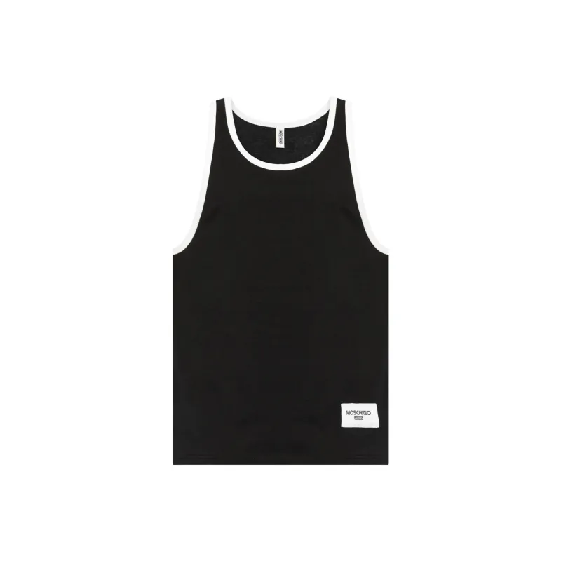 MOSCHINO Logo Patch Vest-0