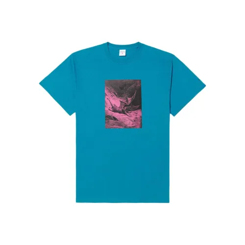 NOAH T Shirts Unisex Cyan