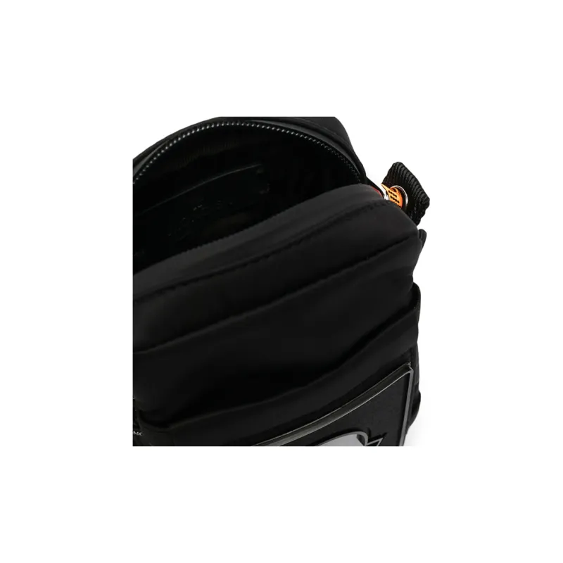 Moncler Nylon Messenger Bag, Crossbody Bag, Shoulder Bag Men's Black-4