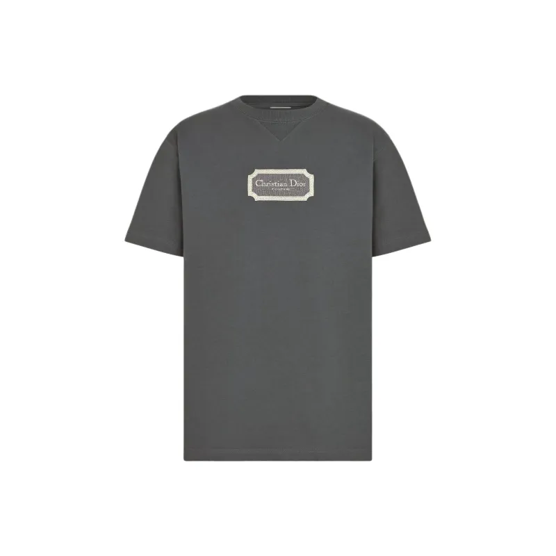 DIOR T Shirts Men Gray-0