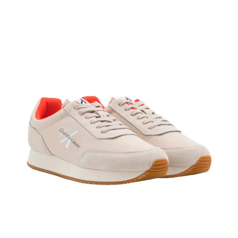 CKJ CALVIN KLEIN JEANS Low Top Casual Shoes Men's Light Umber-1