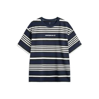 LiNing CF Tracing T Shirt Men's Dark Iris Blue