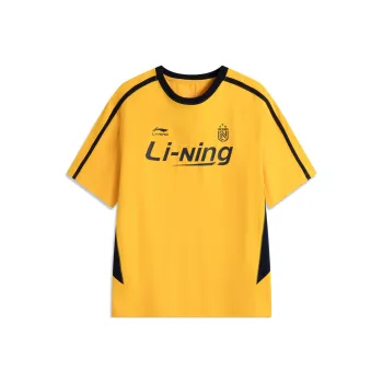 LiNing Sports Life Collection T Shirt Unisex Spectral Yellow