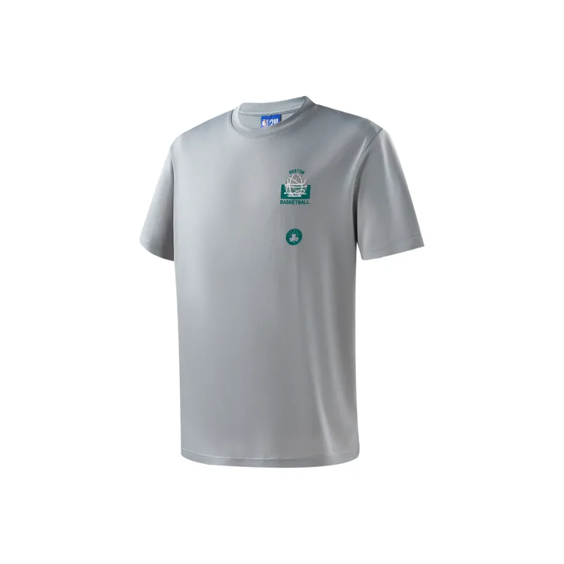 NBA T Shirts Unisex Light Gray-0