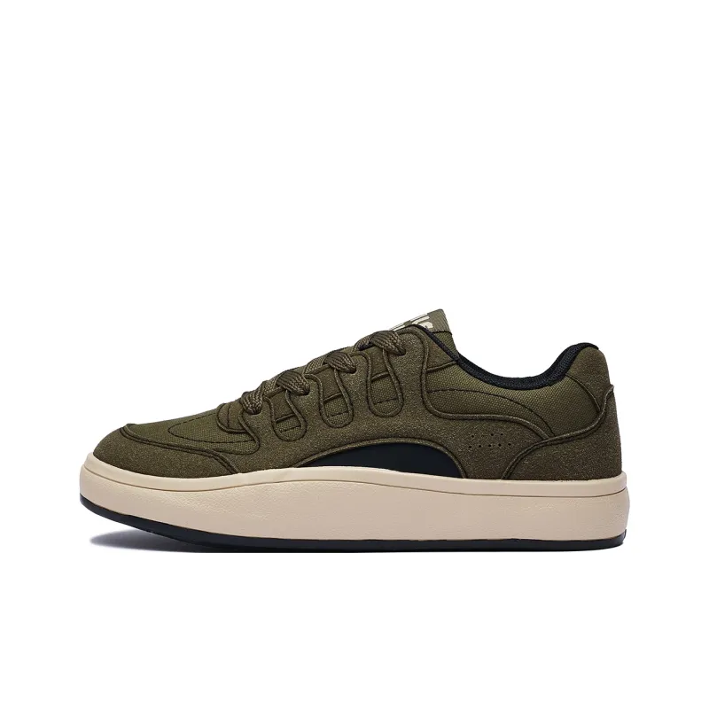 ΛOLUNKΛ Slip Resistant And Breathable Low Top Skateboard Shoes Men's-14