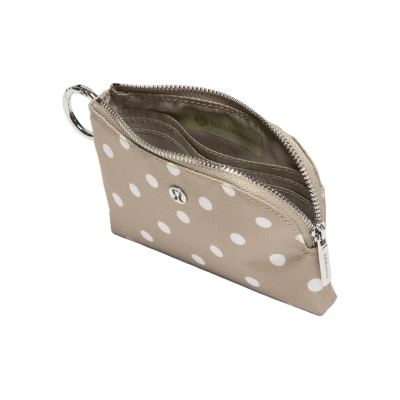Lululemon Recycled Polyester Card Holder Women's Oak & White-2