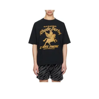 RHUDE T-Shirts Men Black