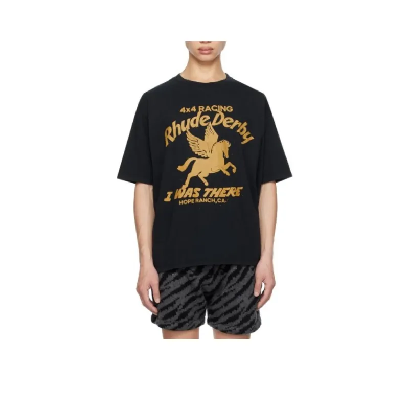 RHUDE T-Shirts Men Black-0