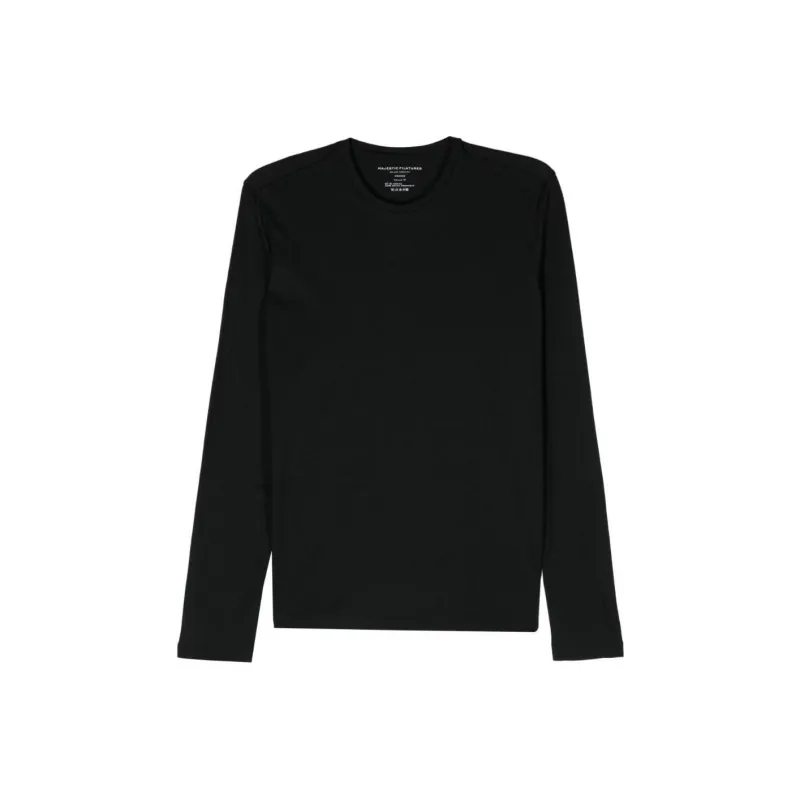Majestic Filatures Crew neck Long sleeve T shirt-0