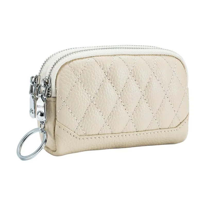 Tong Tong Rabbit Top Grain Cow Leather Coin Purse Women's Multicolor-7