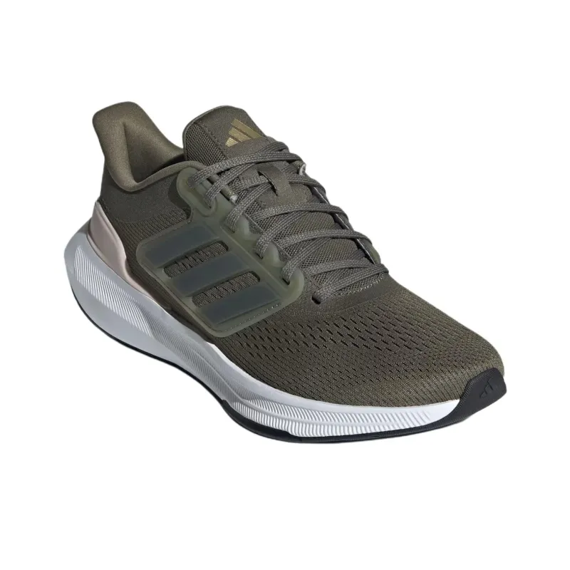 Adidas Ultrabounce Cushioning Wear Resistant Low Top Running Shoes Men's Green-3