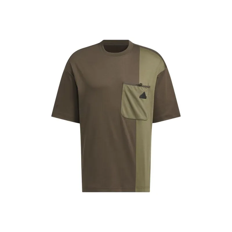 Adidas T Shirts Men Brown-0