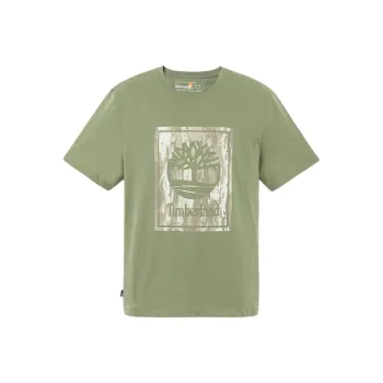 Timberland SS24 T Shirt Men's Kassel Green
