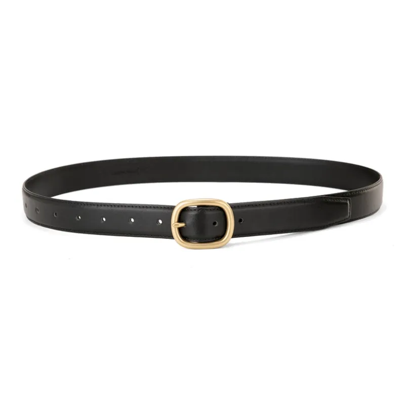 Cows Reign Split Cow Leather Belts Women's 2.9CM-0
