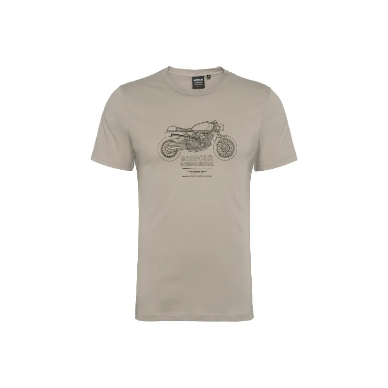 BARBOUR FW24 T-Shirt Men's Khaki-0