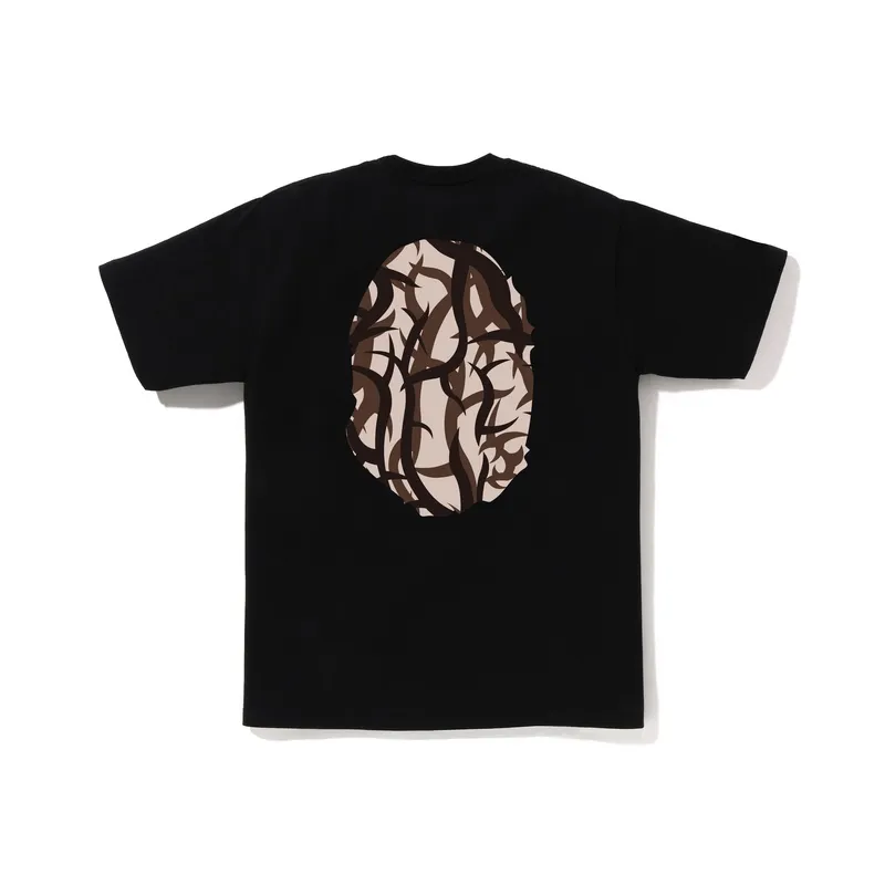 Bape Trial Camo Big Ape Head Tee-8