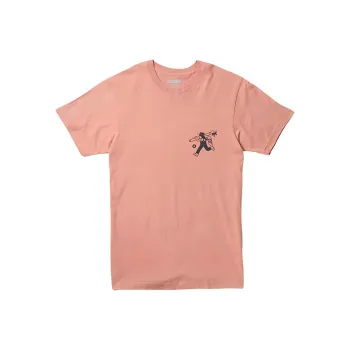 Stance T Shirts Unisex Rose .
