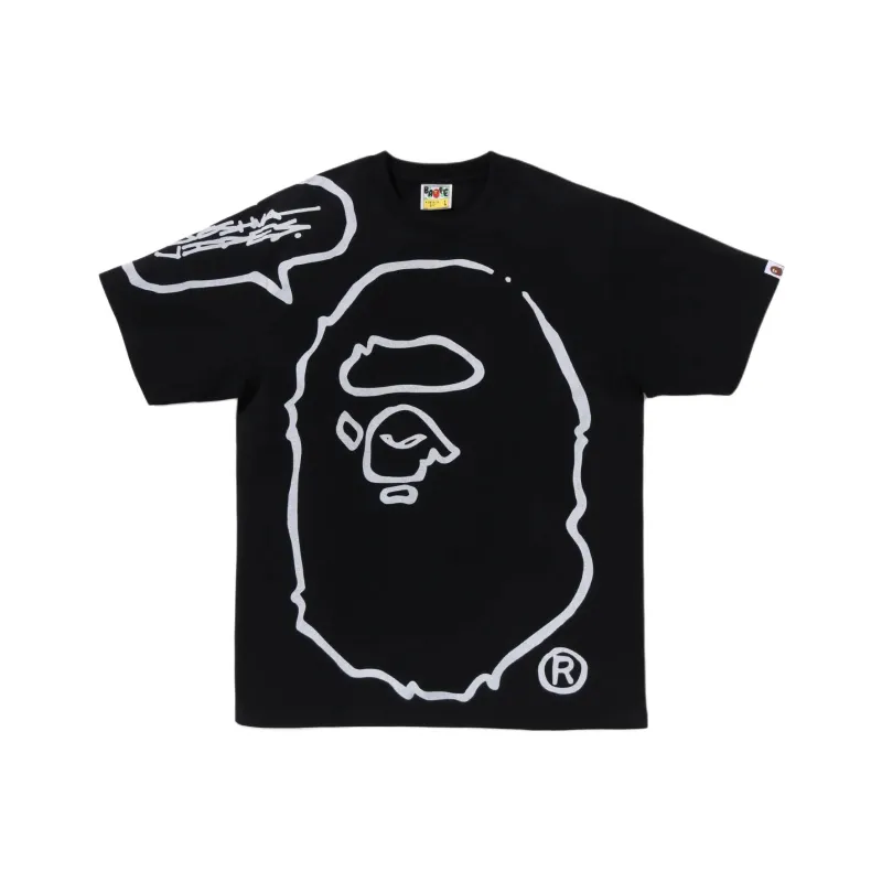 Bape X Joshua Vides Ape Head Tee-0