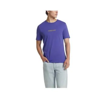 GUESS T-Shirts Men Purple