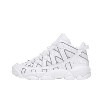 FILA Stackhouse Spaghetti Mid Top Basketball Shoes Men's White