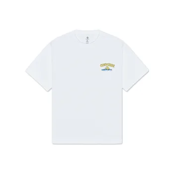 Converse HIGH SUMMER RIVER TOURS T Shirt Men's White