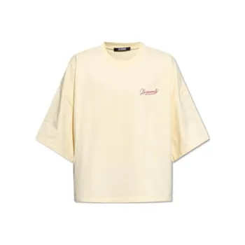 Jacquemus Logo Embroidered Crewneck T Shirt
