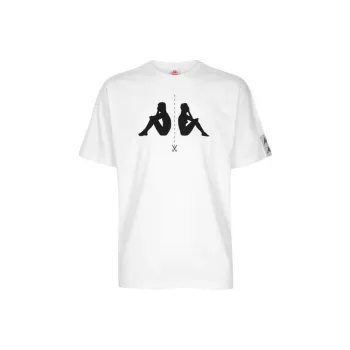 Kappa T Shirts Men White