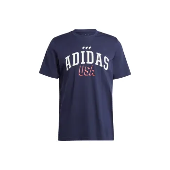 Adidas Free Shipping With AdiClub Americana Graphic Tee