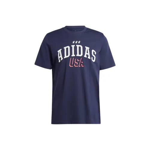 Adidas Free Shipping With AdiClub Americana Graphic Tee