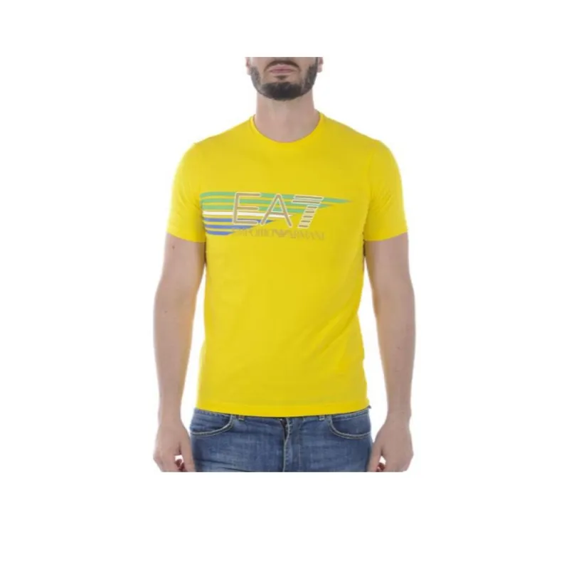 EMPORIO ARMANI EA7 T Shirt Men's Yellow-0