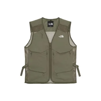 THE NORTH FACE Tank Tops Men's Olive Green