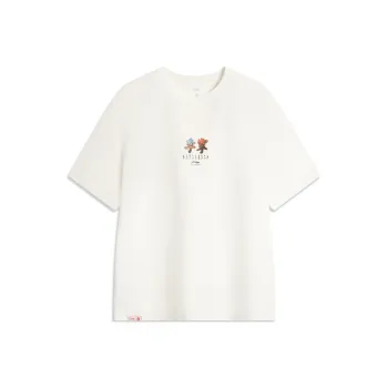 LiNing x GUGONG,LIANMINGKUAN Chinese Culture Series T Shirt Men's White