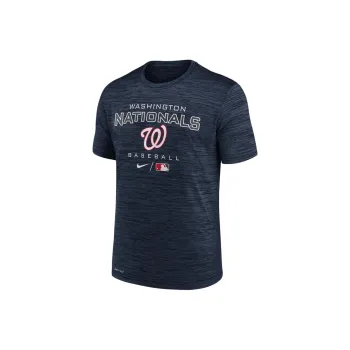 Nike Dri-FIT Velocity Practice MLB Washington Nationals T-Shirt Men's Marine Blue