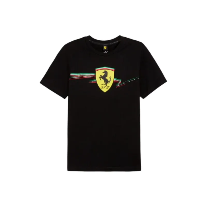 PUMA Ferrari Racing Series T Shirt Men's Black-0