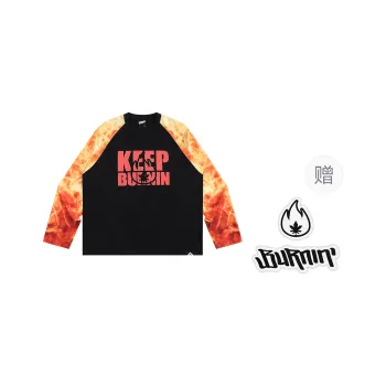 BURNIN T Shirts Unisex Black