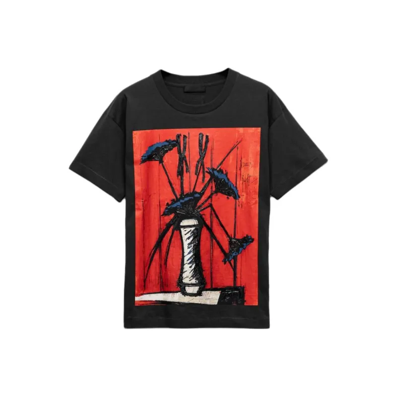 PRADA Printed Jersey T-shirt-0