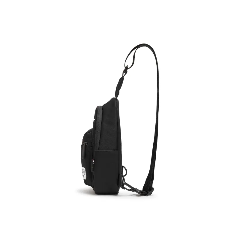 Champion Fabric One Shoulder Sling Bag Regular Unisex Black/Sand Stone-2